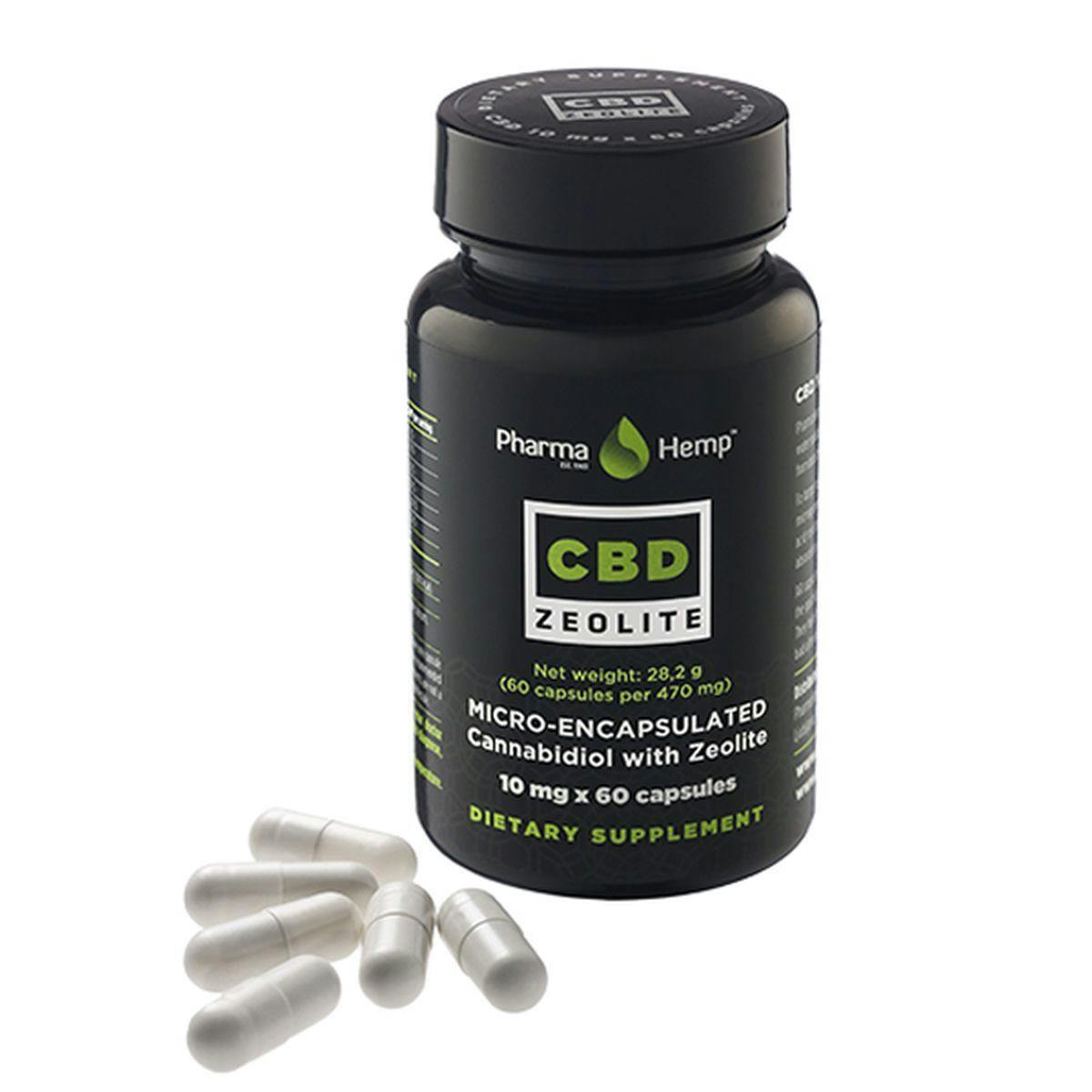 PharmaHemp - CBD ZEOLITE CAPSULES - 1