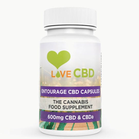Love CBD - 600MG CBD ENTOURAGE CAPSULES - 1