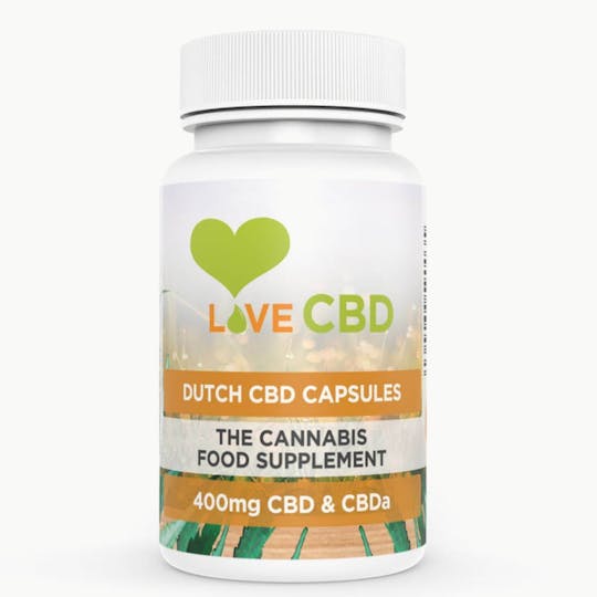 Love CBD - 400MG DUTCH CBD CAPSULES - 1