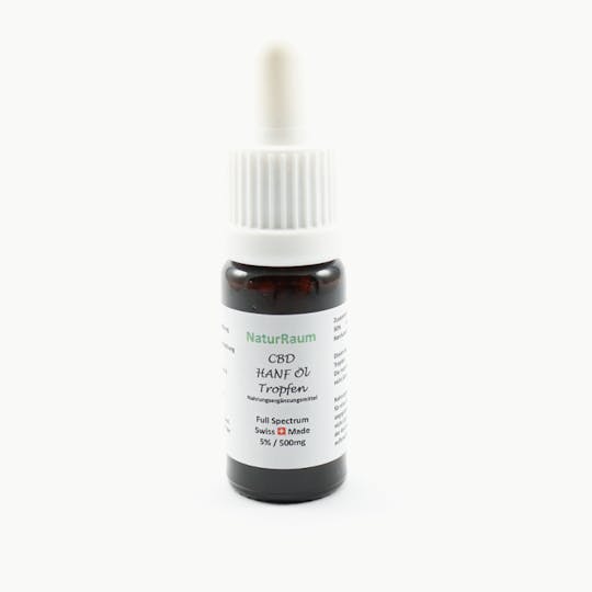 CBD-Zentrale - CBD Hanf Öl Tropfen mit 5% oder 10% CBD - 1