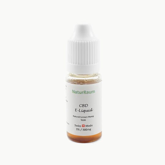 CBD-Zentrale - CBD ELiquid mit 1% und 3% CBD - Natural Lemon Hemp - 1