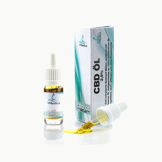 MMedics - MMedics 2.5% CBD Bio Hanf Öl - 1