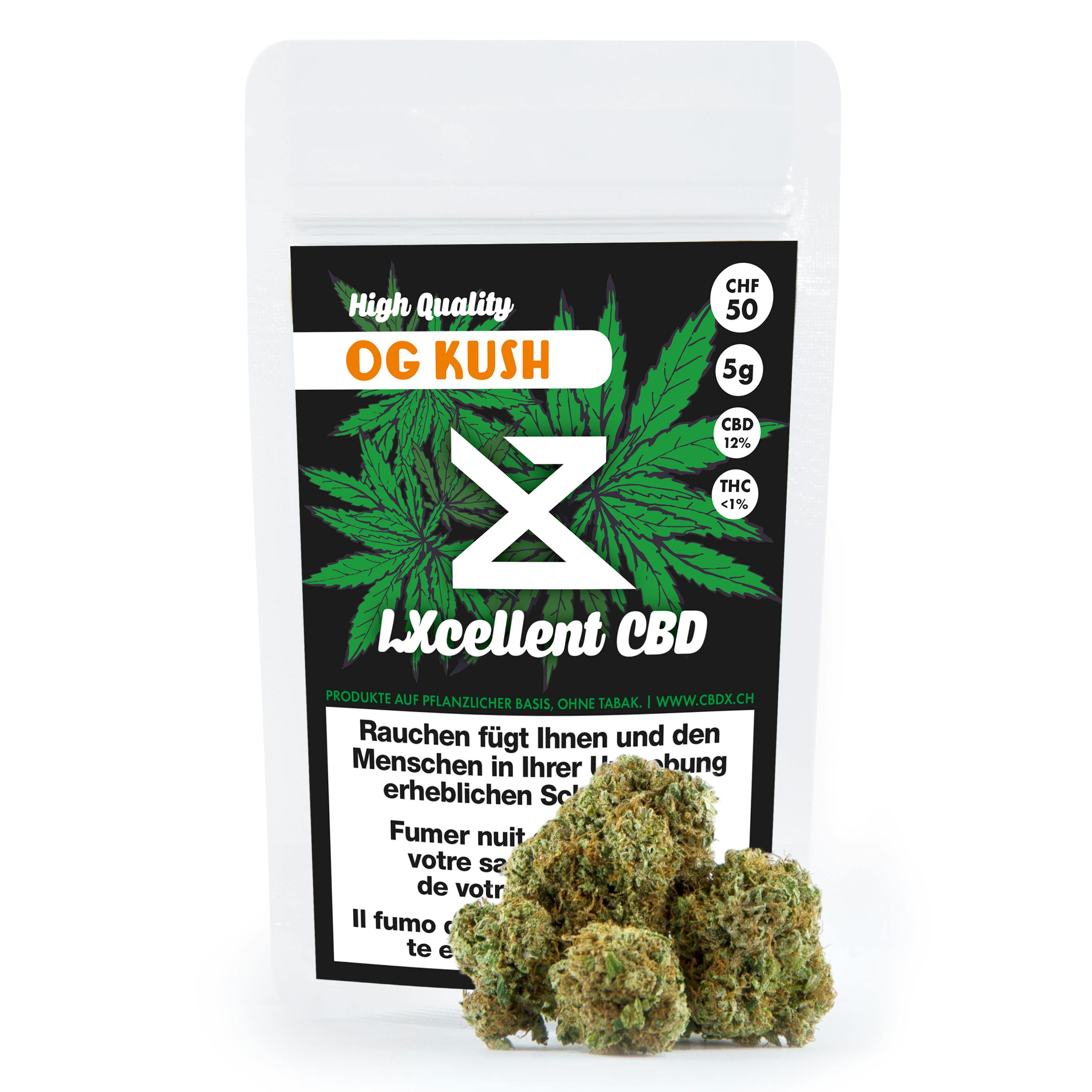 LXcellent CBD - OG Kush CBD - 1