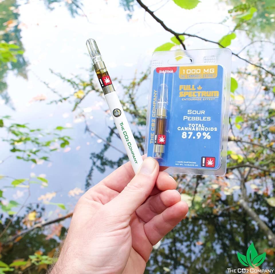 The CO2 Company - Full Spectrum Cart - Sour Pebbles - 1g - 1
