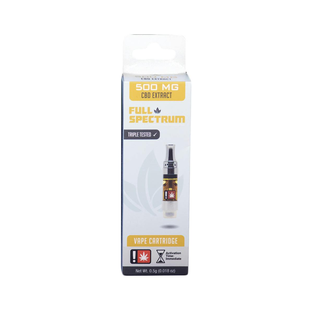 The CO2 Company - CBD Full Spectrum Cartridge - .5g - 1