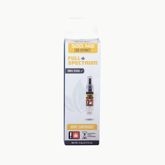 The CO2 Company - CBD Full Spectrum Cartridge - .5g - 1