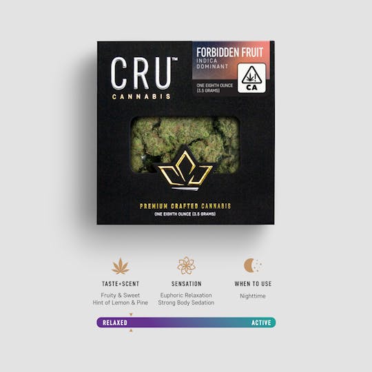 CRU Cannabis - Forbidden Fruit (3.5 Grams) - 1