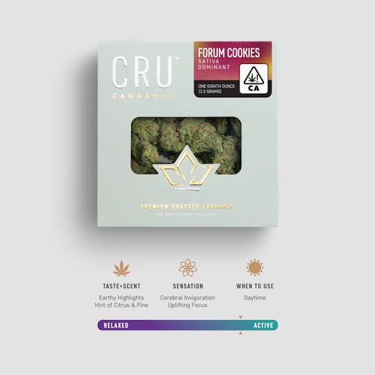 CRU Cannabis - Forum Cookies (3.5 Grams) - 1