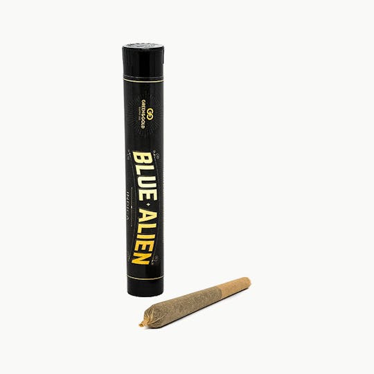Green & Gold Supply Co. - Blue Alien Pre Roll - 1