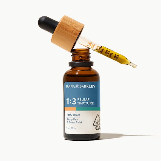 Papa & Barkley - Releaf Tincture 1:3 CBD:THC, 30ml - 1