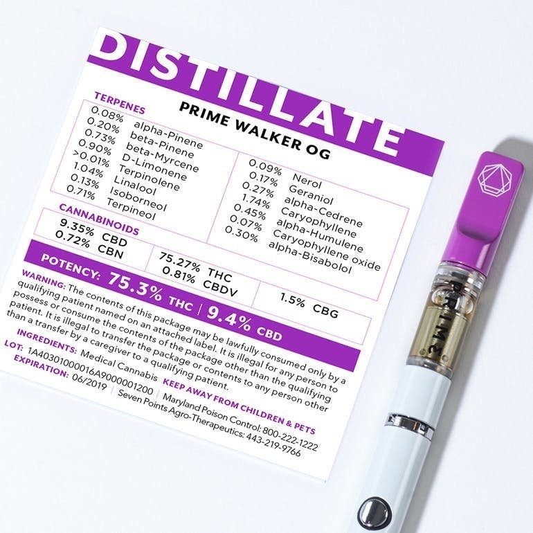 Prime Extracts - Prime Walker OG Distillate - 1