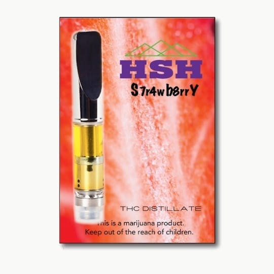 HSH Nevada - Strawberry Vape Cartridge - 1