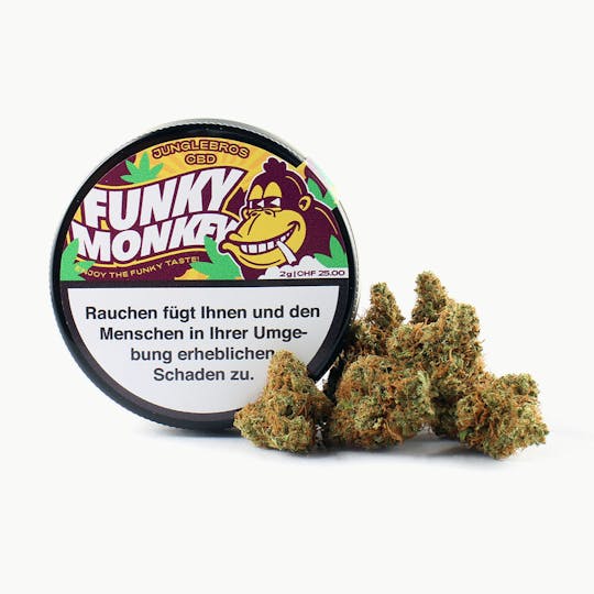 Junglebros CBD - Funky Monkey | Cannabis Blüten - 1