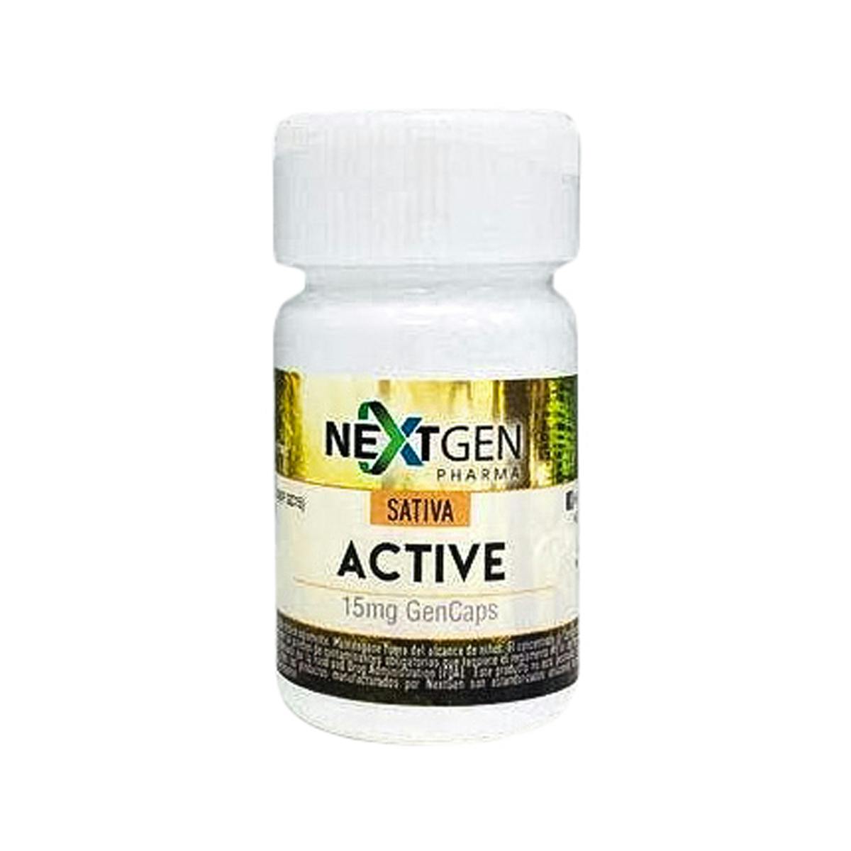 NextGen Pharma - ACTIVE - 15mg THC Capsules - 1