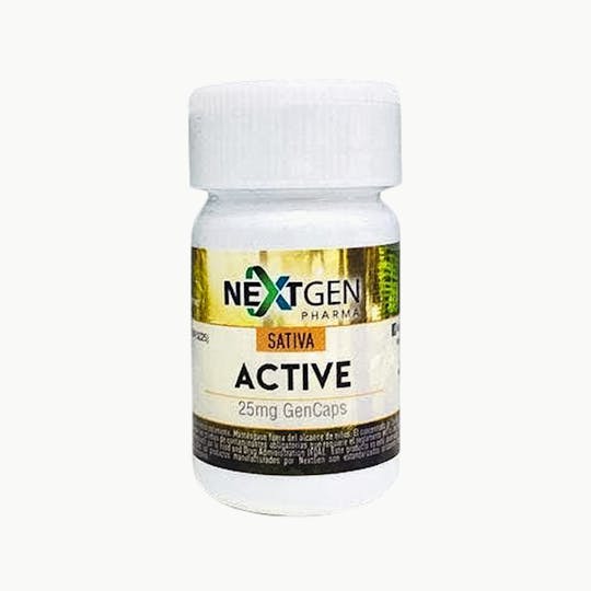 NextGen Pharma - ACTIVE - 25mg THC Capsules - 1