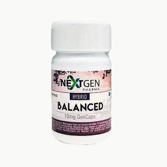 NextGen Pharma - BALANCED - 10mg THC Capsules - 1