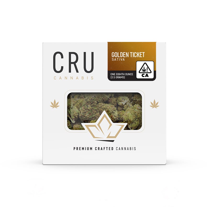CRU Cannabis - Golden Ticket (3.5 Grams) - 1