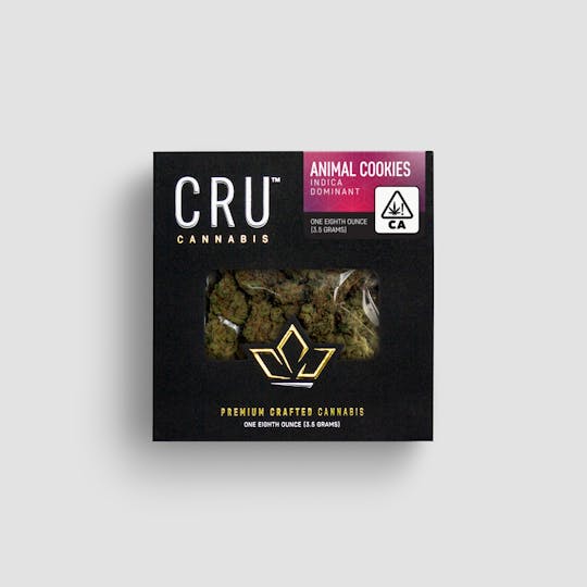 CRU Cannabis - Animal Cookies (3.5 Grams) - 1