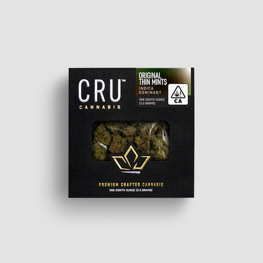 CRU Cannabis - Original Thin Mints (3.5 Grams) - 1
