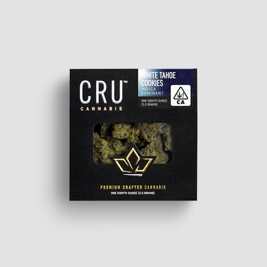 CRU Cannabis - White Tahoe Cookies (3.5 Grams) - 1