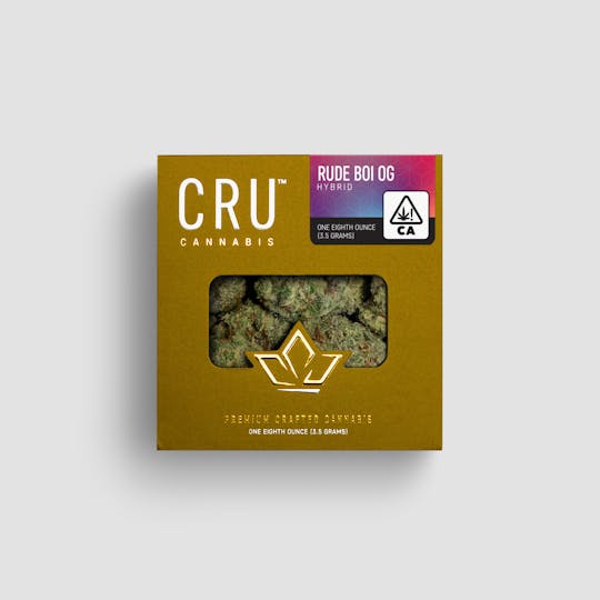 CRU Cannabis - Rude Boi OG (3.5 Grams) - 1