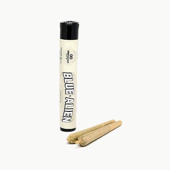 Green & Gold Supply Co. - 2pk Preroll - Blue Alien - 1
