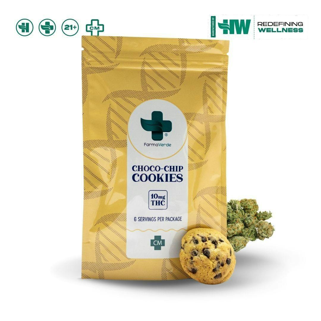Health Weed - HW Chocolate Chip Cookies 60mg - 1