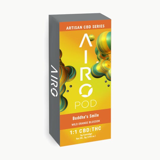 Airo Brands - AiroPod - CBD (1:1) - Buddha's Smile - .5g - 1