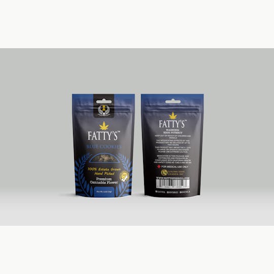 Fatty's - Blue Cookies - 14g Fatty's Flower - 1