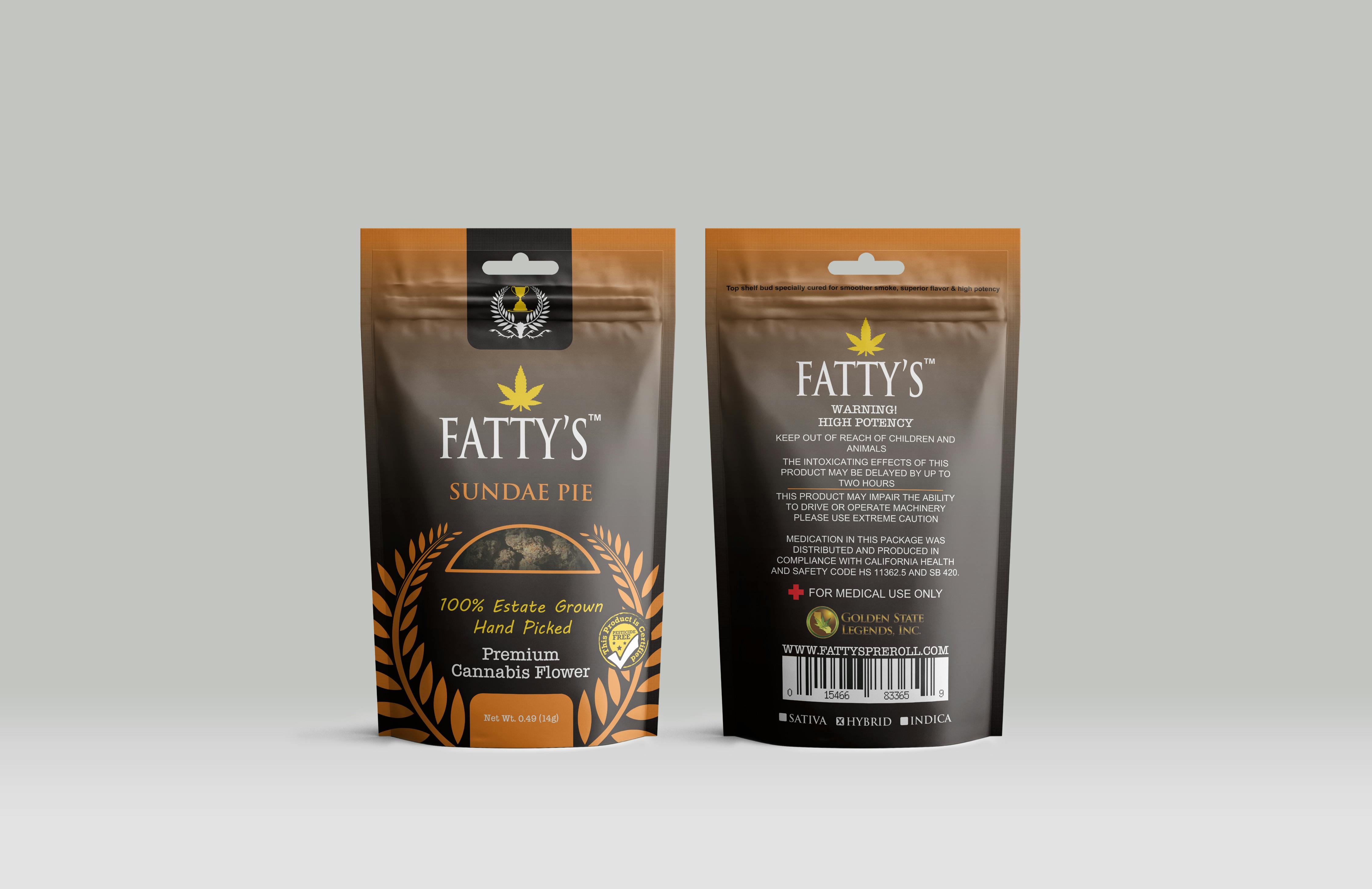 Fatty's - Sundae Pie - 14g Fatty's Flower - 1