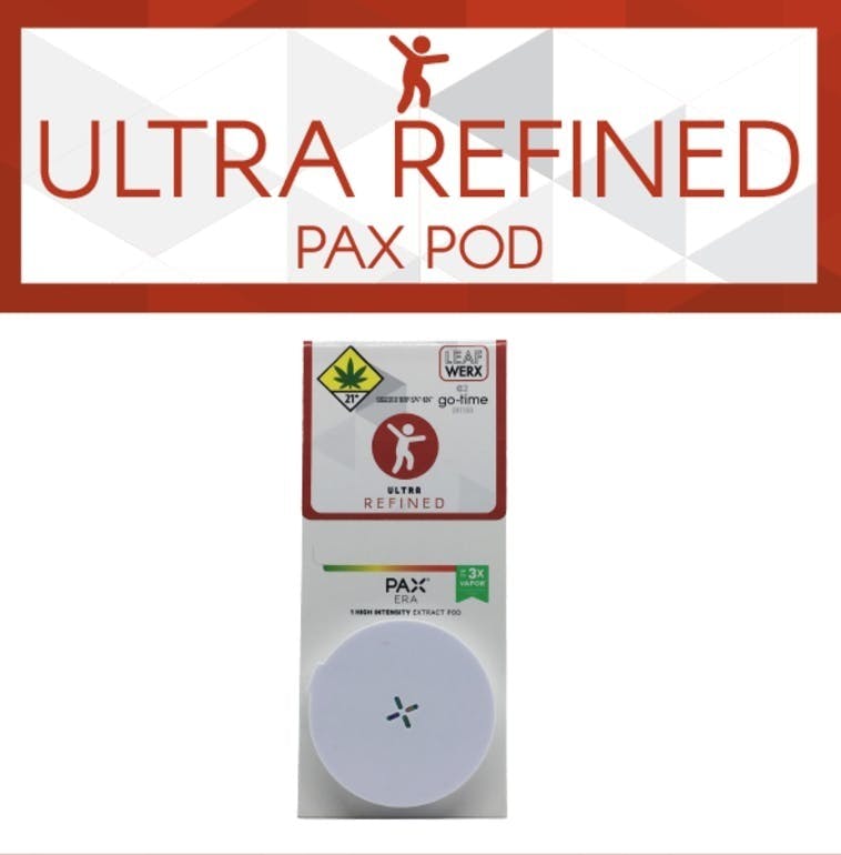 LeafWerx - LeafWerx PAX Era Pod Ultra-Refine Blk Afghani Rose - 1