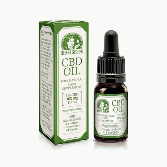 Sensi Seeds - CBD 3% Oil Sensi Seeds 300mg - 1