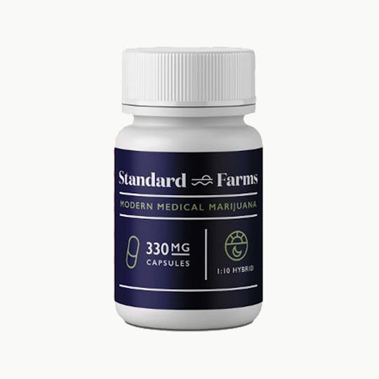 Standard Farms - Capsules - 1:1 CBD/THC 330mg 30pk - 1