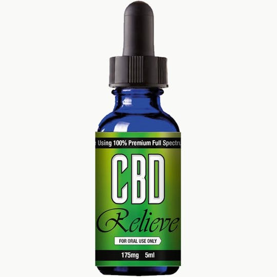 CBD Relieve - CBD Relieve Oral Tincture 5ml - 175mg - 1