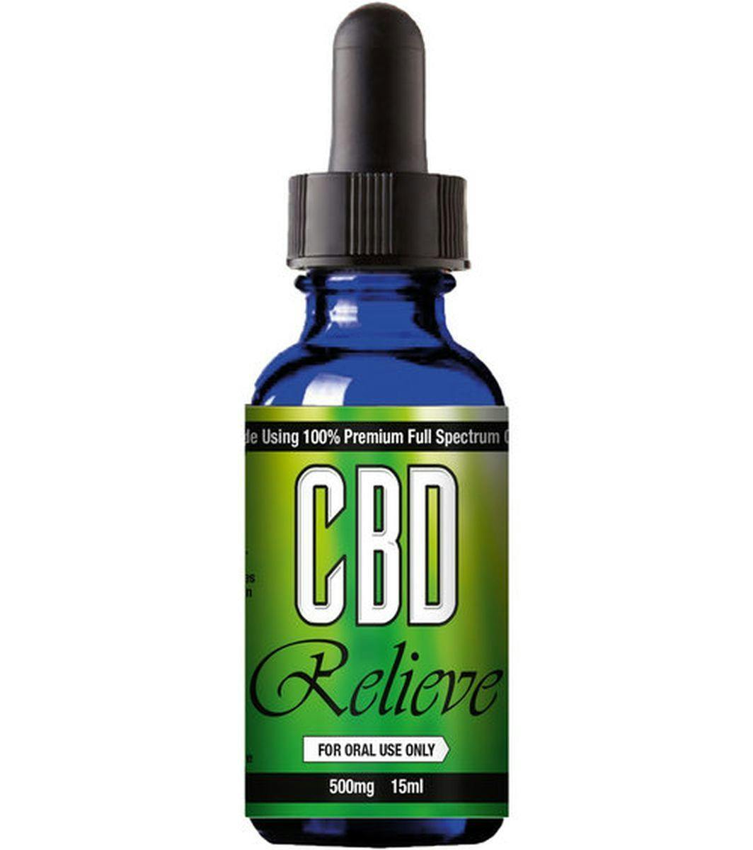 CBD Relieve - CBD Relieve 15ml Oral Tincture Liquid - 500mg - 1