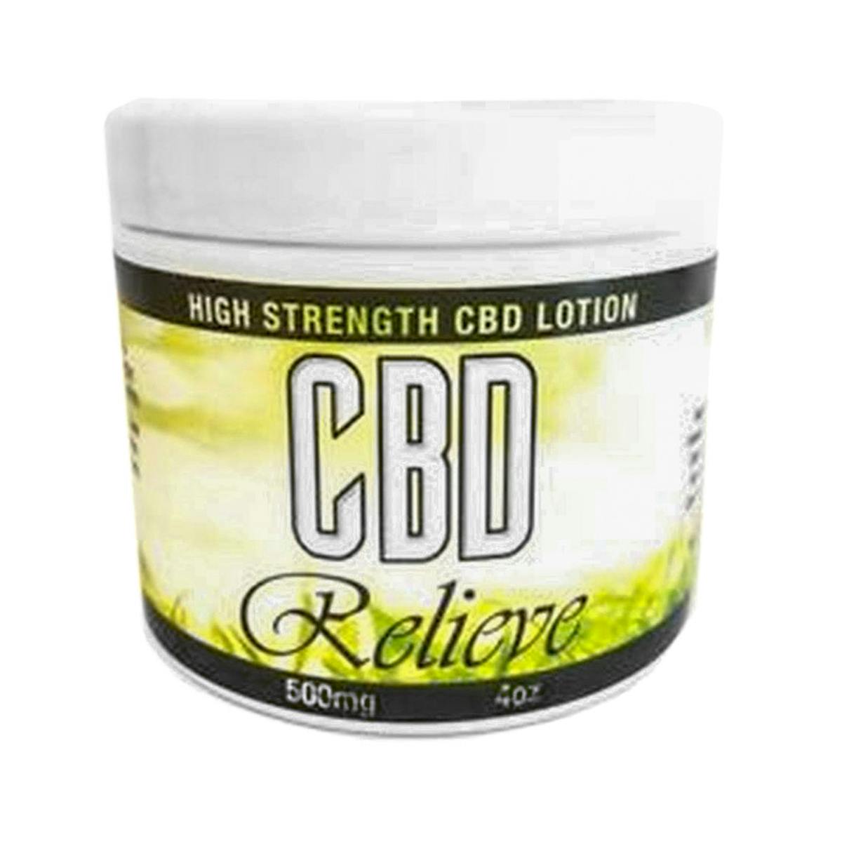 CBD Relieve - CBD Relieve 4oz Body Lotion - 500mg - 1