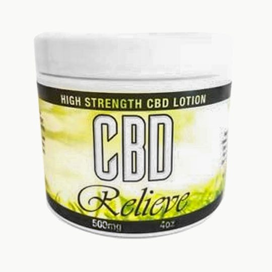 CBD Relieve - CBD Relieve 4oz Body Lotion - 500mg - 1