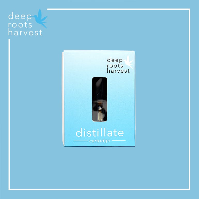 Deep Roots Harvest Distillate - Sunset Sherbert .5g Vape Cartridge - 1