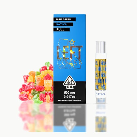 LEFT COAST - Blue Dream- Premium THC Cartridge 1G - 1