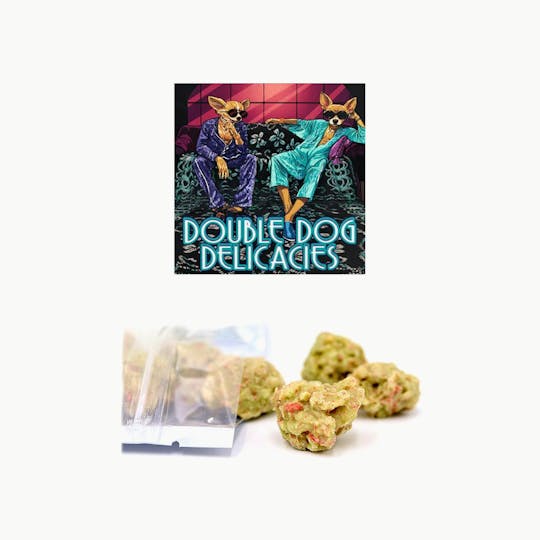 Double Dog Delicacies - Chocolate Nugs - Strawberry 350mg - 1