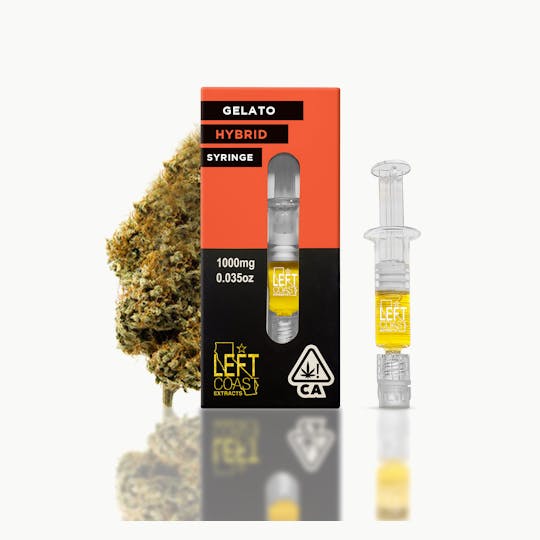 LEFT COAST - Gelato- Premium THC Syringe 1G - 1