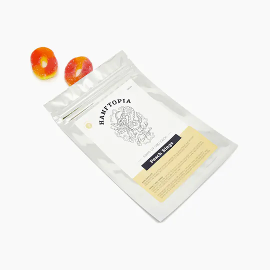 Hanftopia - CBD Peach Rings 100mg - 1
