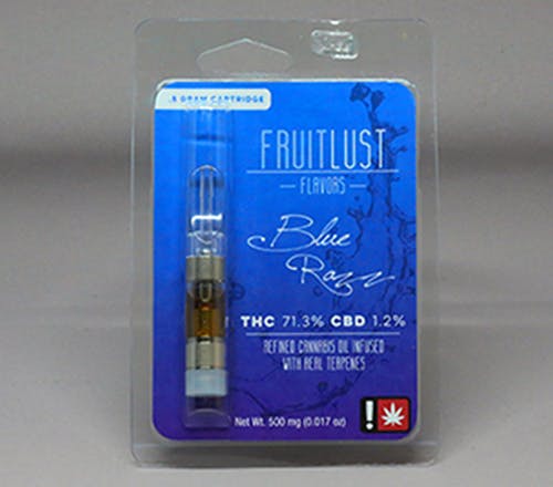 The CO2 Company - Fruitlust Cartridge - Blue Razz - 1