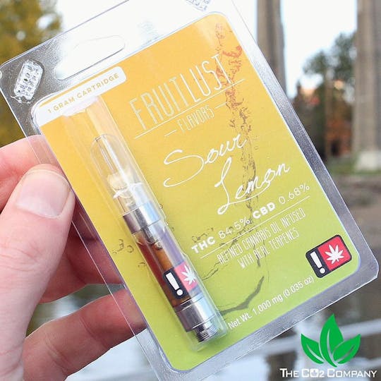 The CO2 Company - Fruitlust Cartridge - Sour Lemon - 1