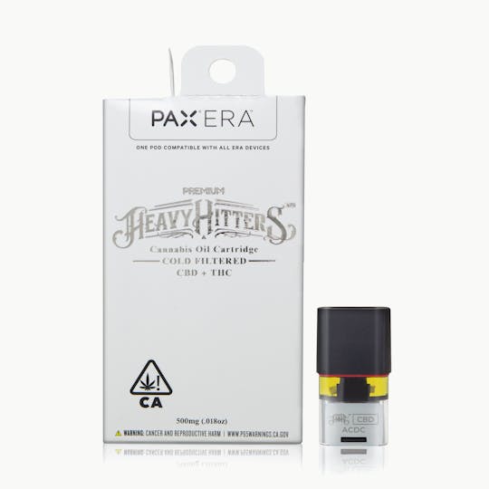 Heavy Hitters - Heavy Hitters Pax Era Pod 0.5g AC/DC 1:1 CBD - 1