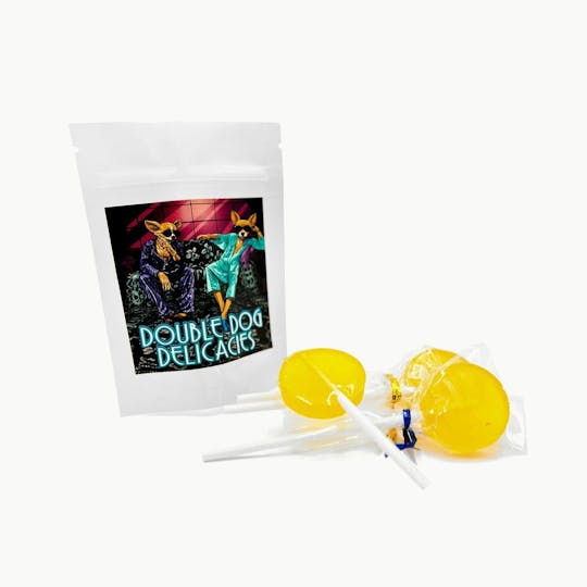 Double Dog Delicacies - Lollipops - Pina Colada 100mg - 1