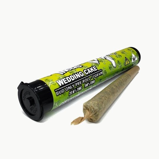 Space Monkey Meds - Wedding Cake - Bud Only Pre-Roll - 1