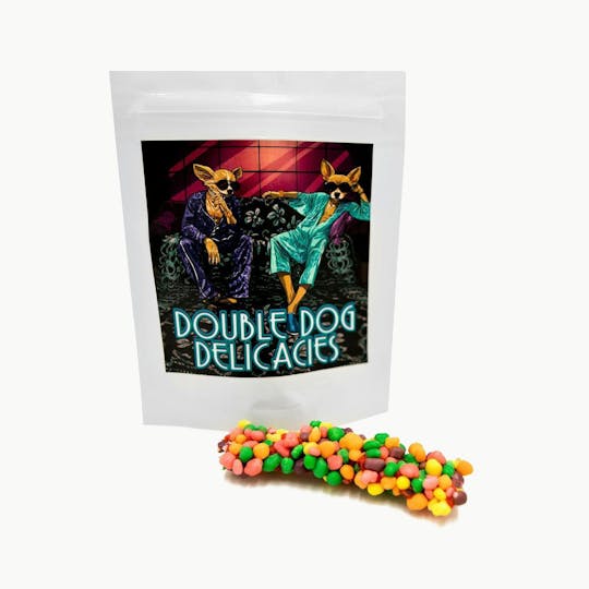 Double Dog Delicacies - Gummies - Stoned Rope 100mg - 1