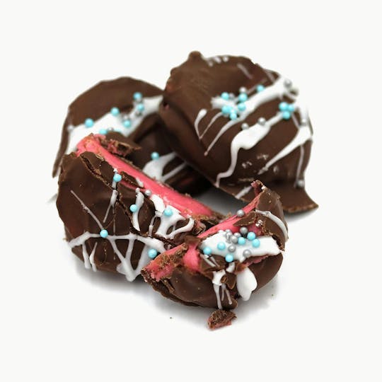 Double Dog Delicacies - Holiday Mint Patties - Chocolate 100mg - 1