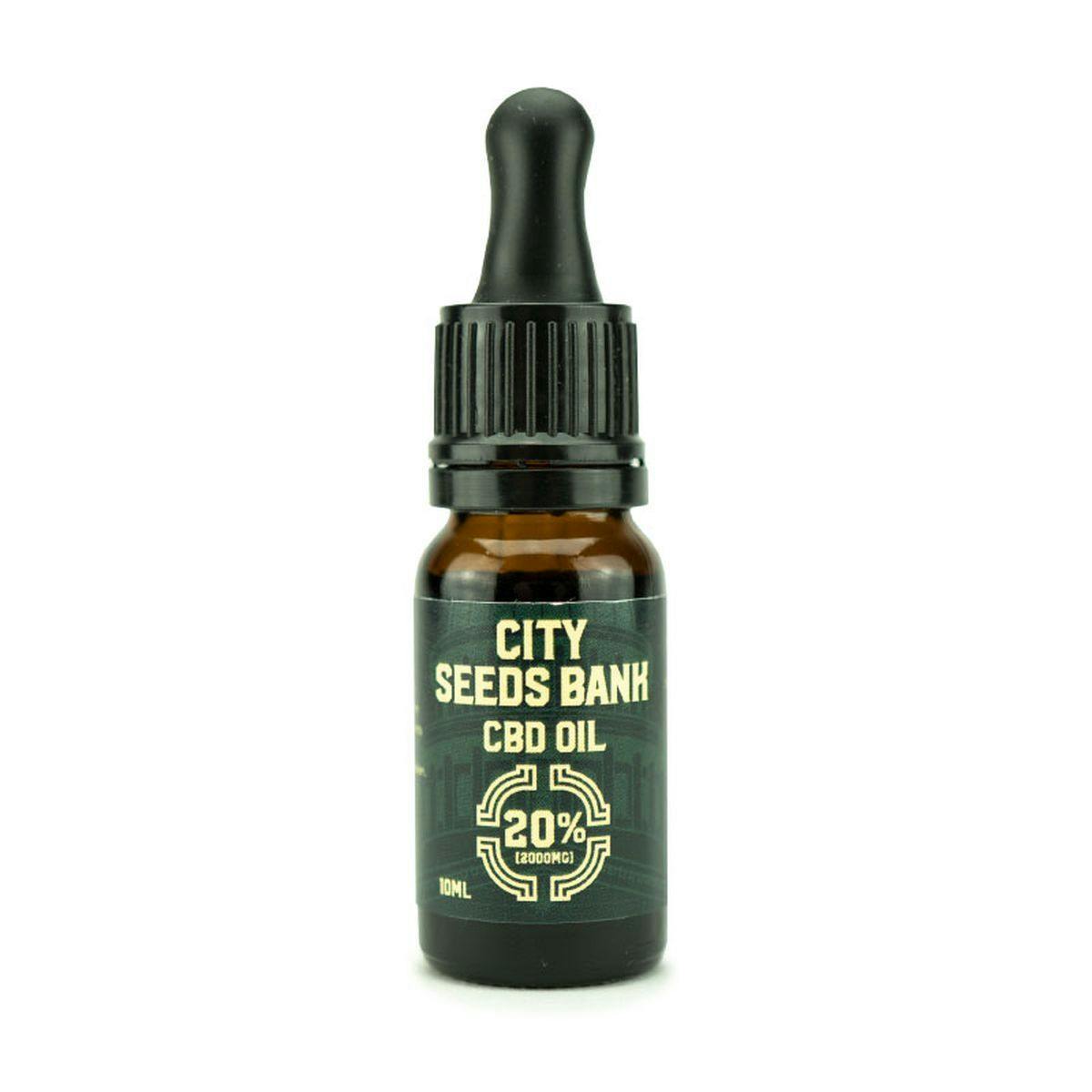 City Seeds Bank - CBD Oil – 20 percent 10ML - 1